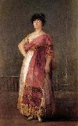 Francisco de Goya La Tirana oil painting on canvas
